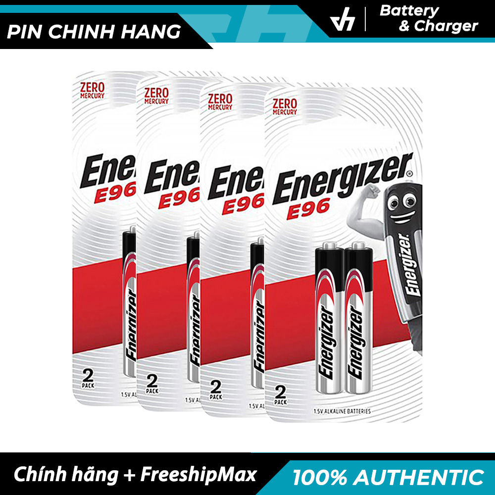 Bộ 8 Pin Energizer AAAA E96 dùng cho Surface pen, bút cảm ứng