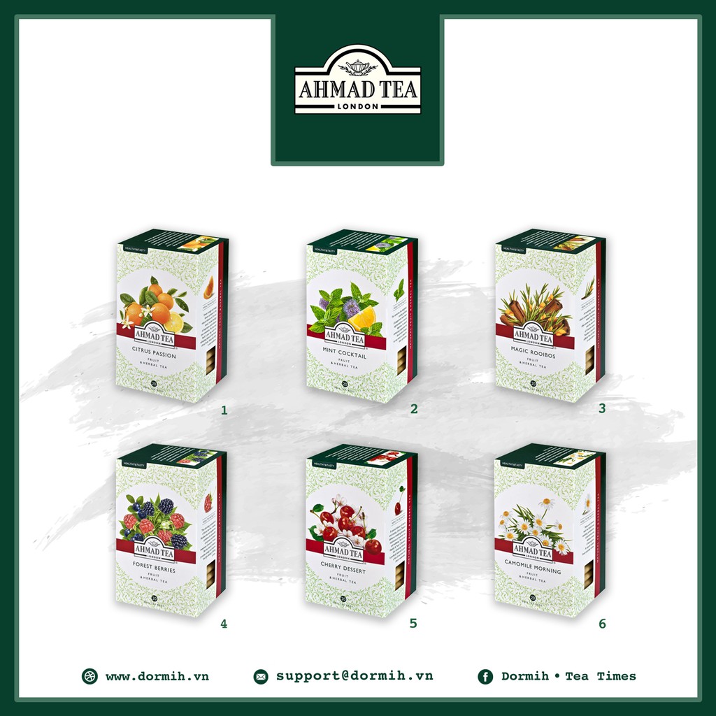 Trà thảo mộc Ahmad Organic Premium - SLEEP Infusion (Giấc ngủ ngon)