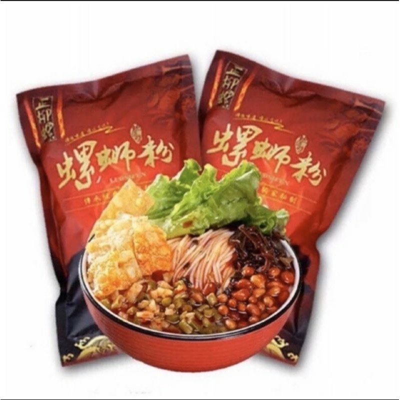 [SẴN] BÚN ỐC LIỄU CHÂU TÚI 305GR