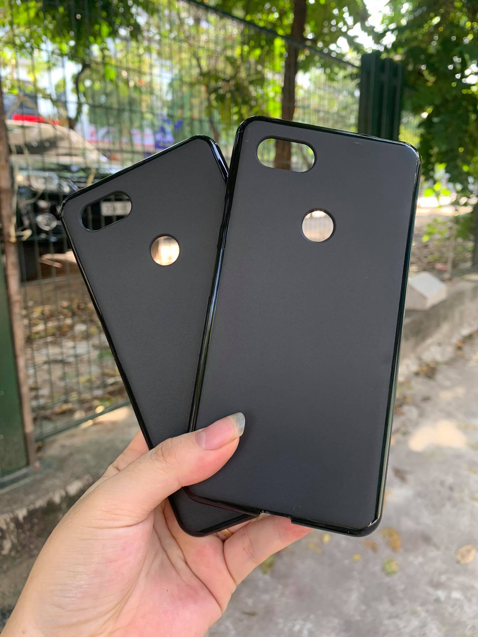 Ốp silicon dành cho điện thoại Google Pixel 3XL
