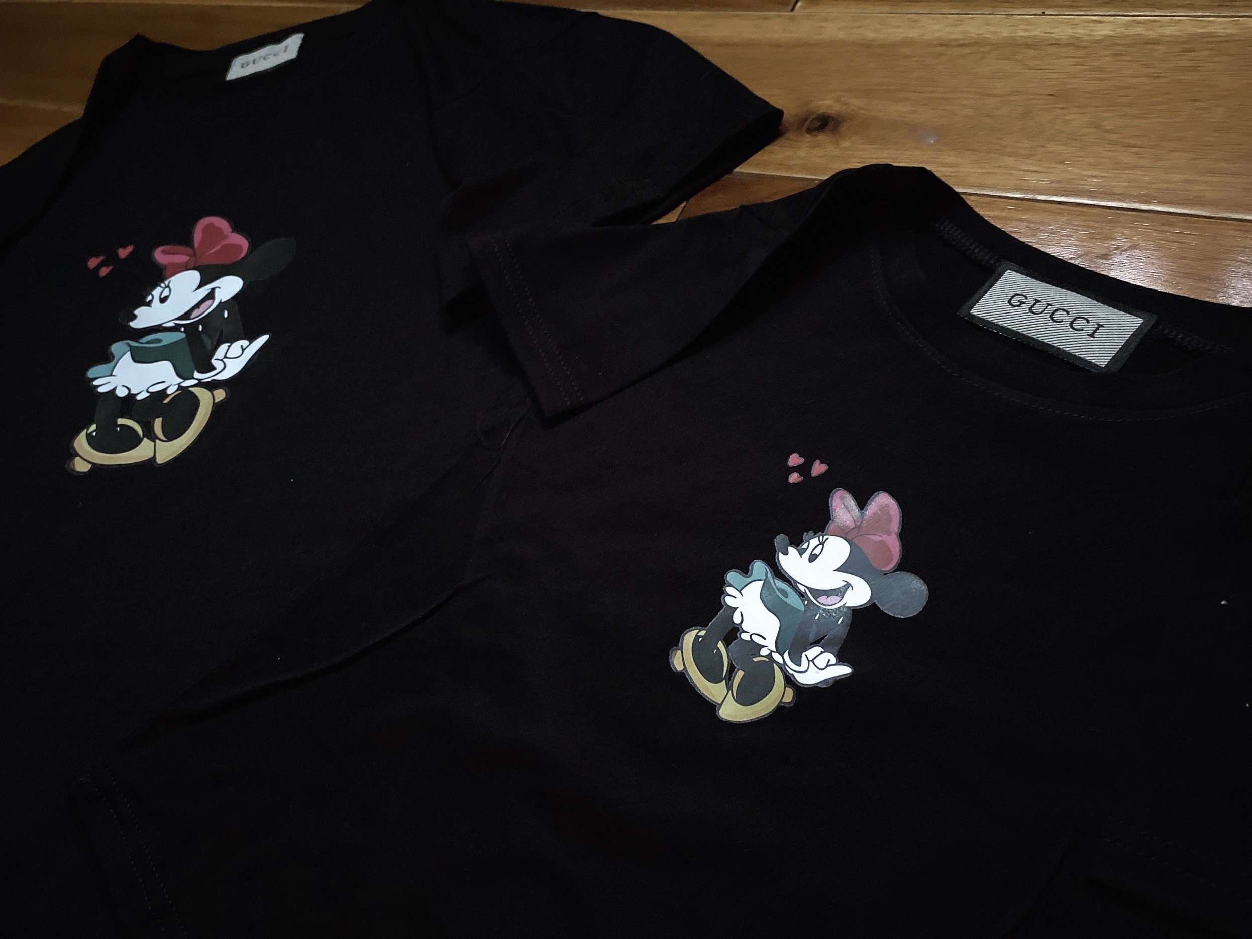 Áo phông đôi mẹ con Minnie chất cotton 4c HT3433