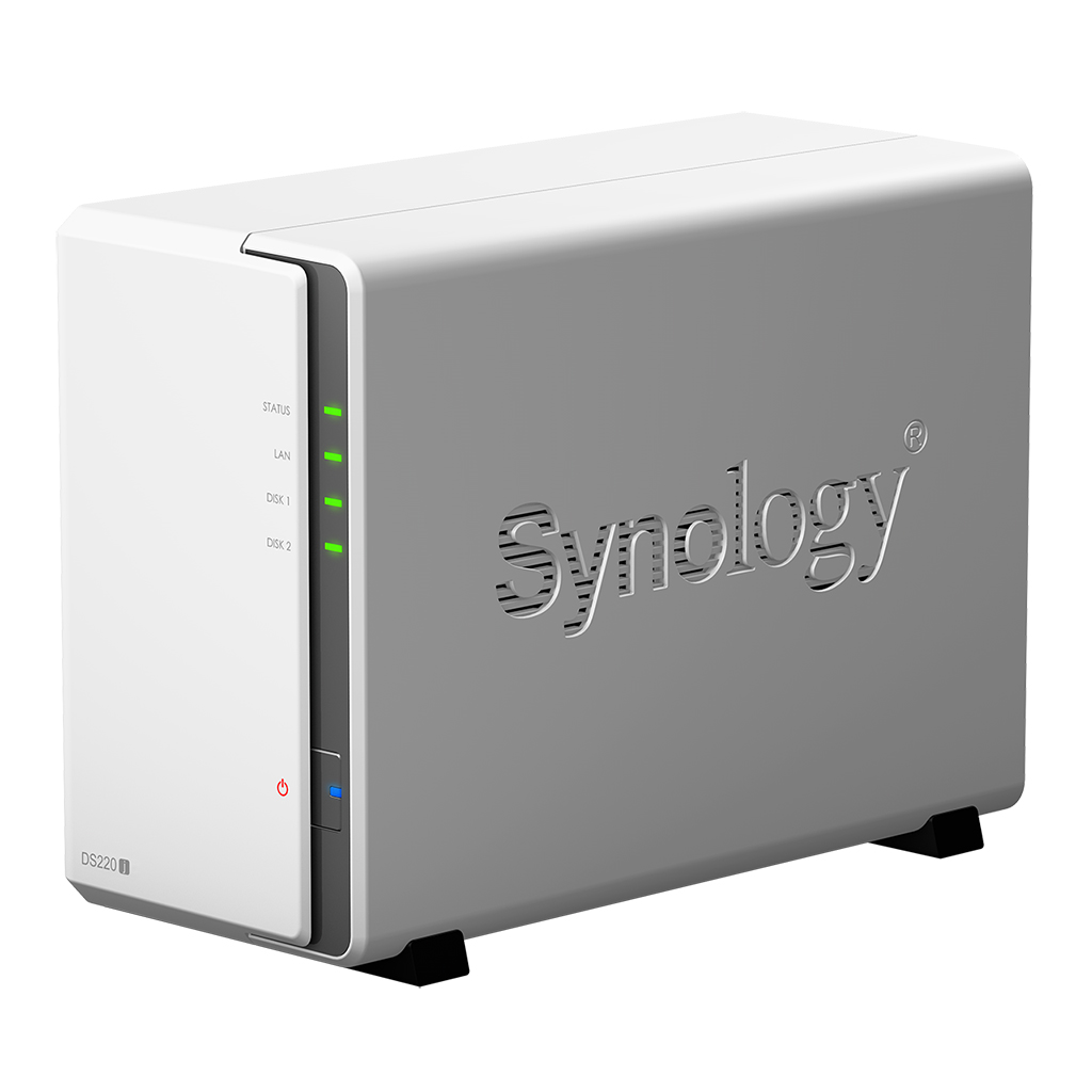 Ổ Cứng Mạng Synology NAS DS220j (Trắng)