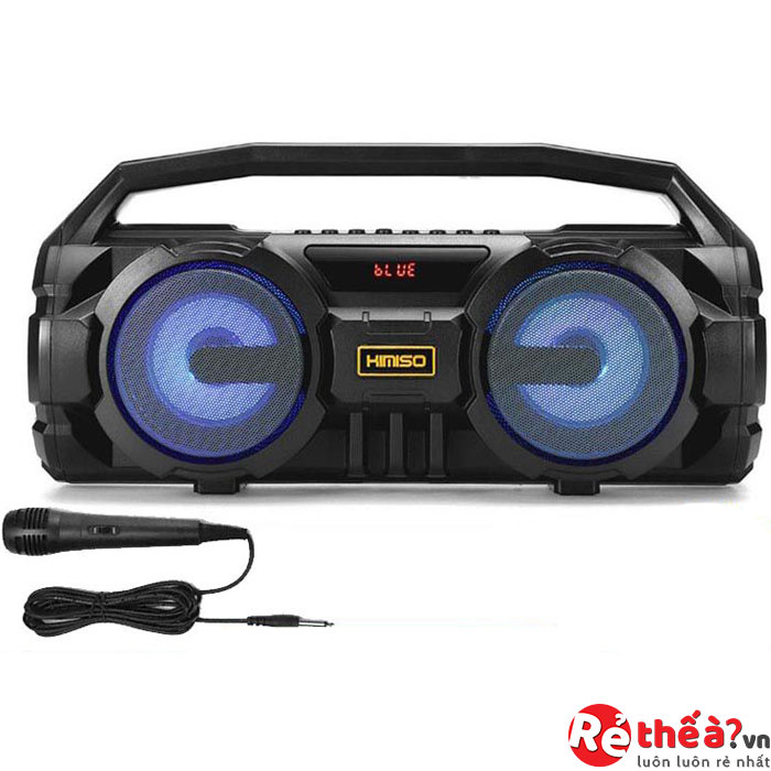 Loa Bluetooth KIMISO KM-S1 - Tặng kèm Mic hát Karaoke