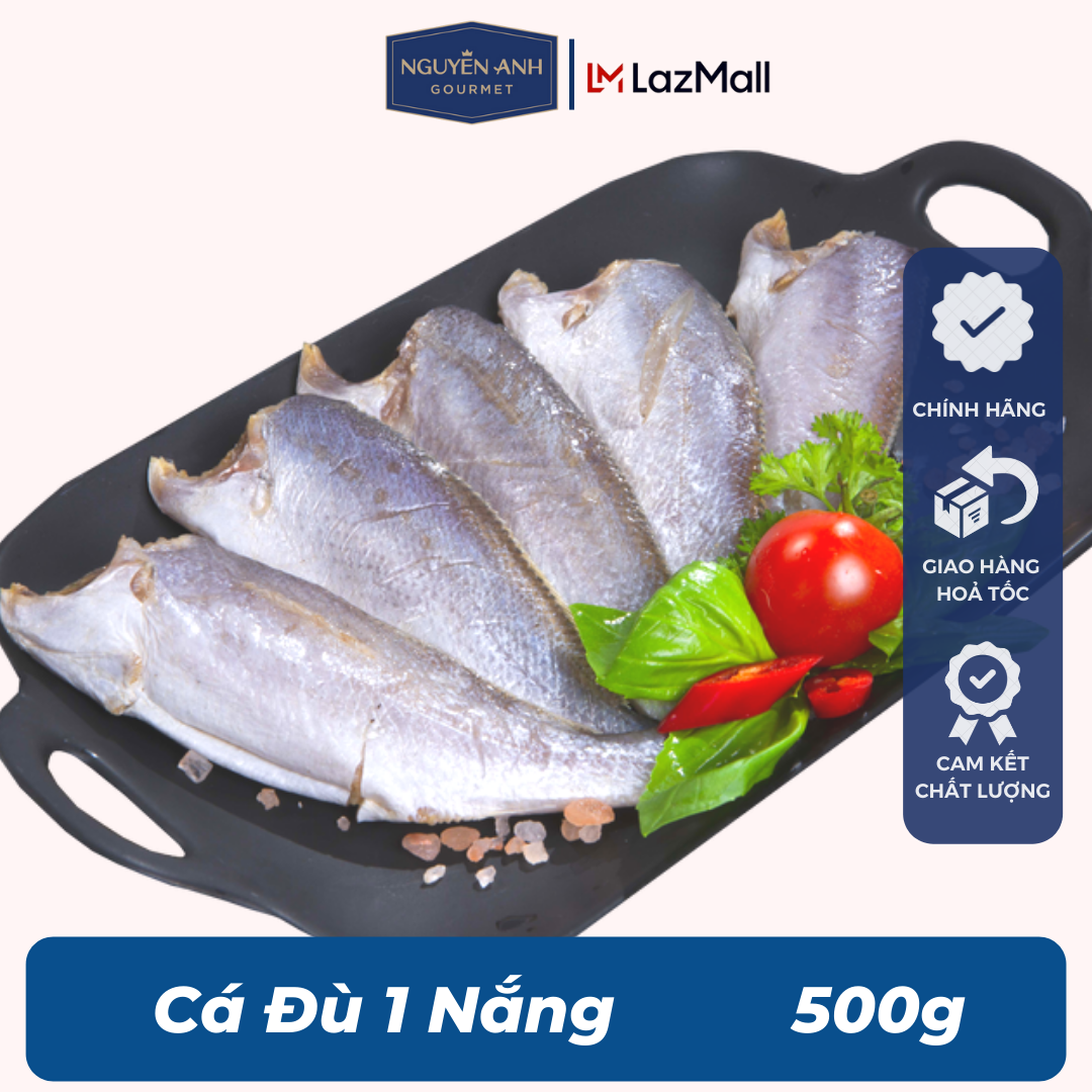 Cá đù 1 nắng Nguyên Anh là cá khô thượng hạng đặc sản Phú Quốc thay thế