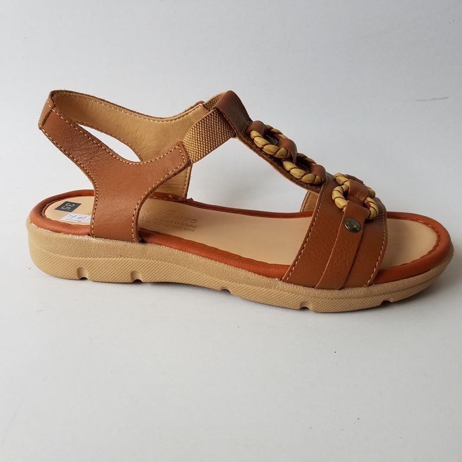 [HCM]Sandal nữ BIGBEN da bò thật cao cấp