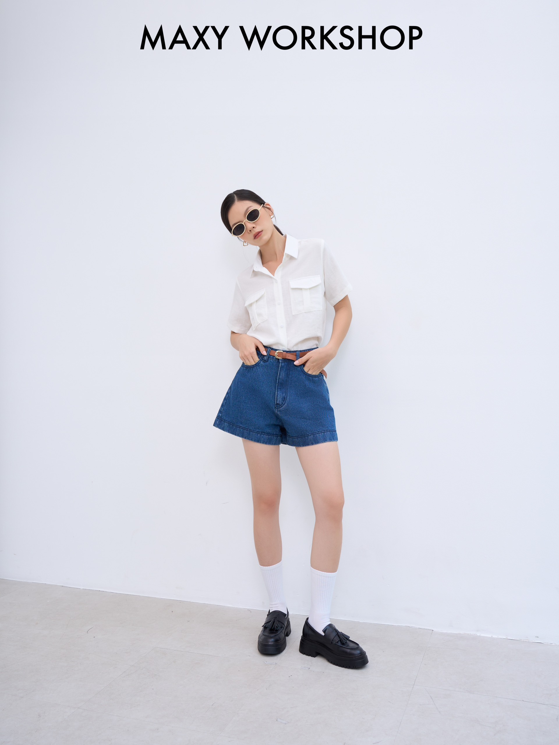 Quần short chất jeans cá tính Jeans Short Maxy Workshop