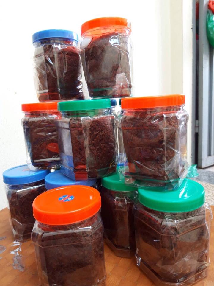 THỊT CHƯNG MẮM TÉP NHÀ LÀM 500G