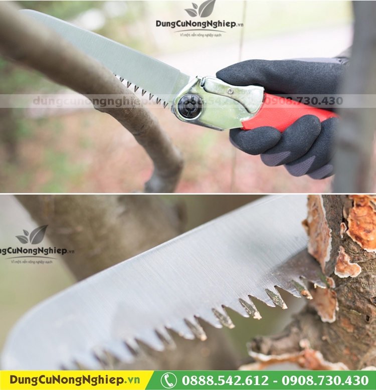 Cưa cành tay gập lưỡi dài 13cm