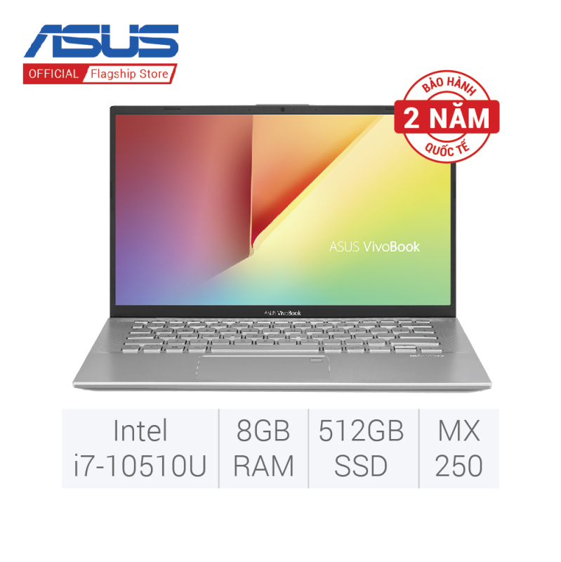 Bảng giá Laptop Asus A512FL-EJ567T/ Silver/ Intel core i7-10510U/ Ram 8GB DDR4/ HDD 1TB/ Nvidia MX250 2GB DDR5/ 15.6 inch FHD/ 2Cell/ FP/ Win 10SL Phong Vũ