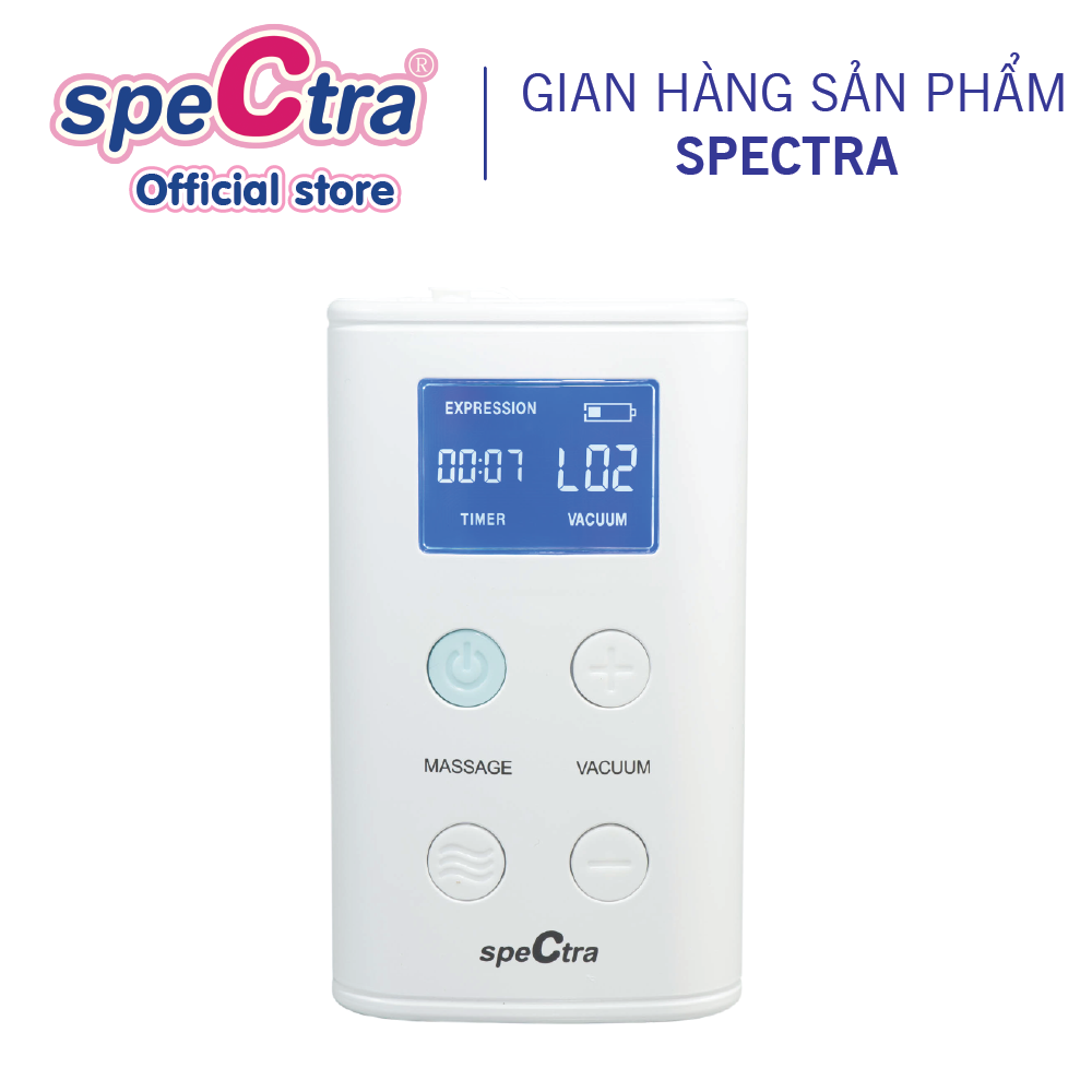 Máy Hút Sữa Spectra 9 Plus - Pin Tích Điện, Hàng Chính Hãng (Bảo Hành 12 Tháng)