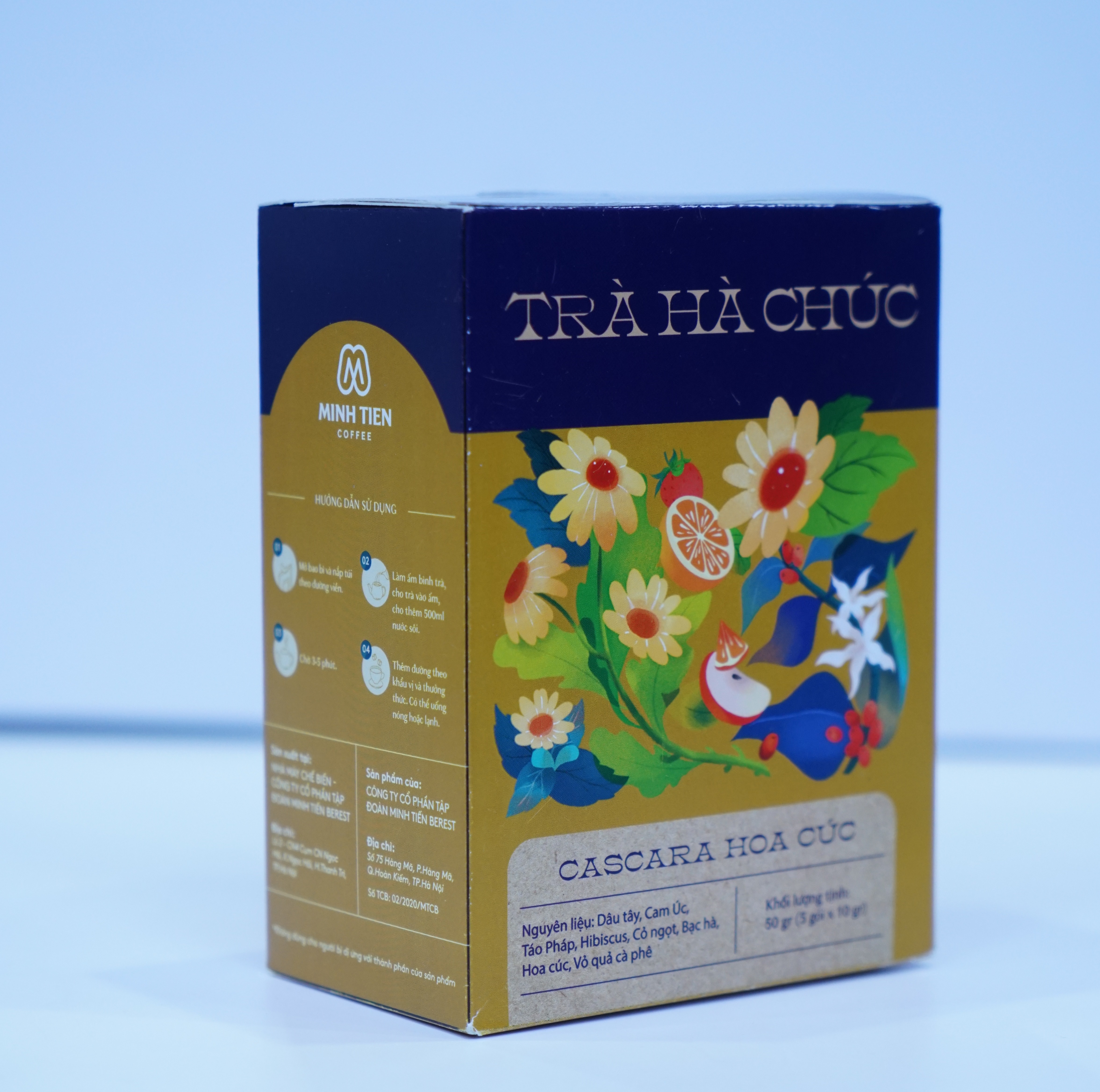 Trà Hà Chúc Cascara Hoa Cúc