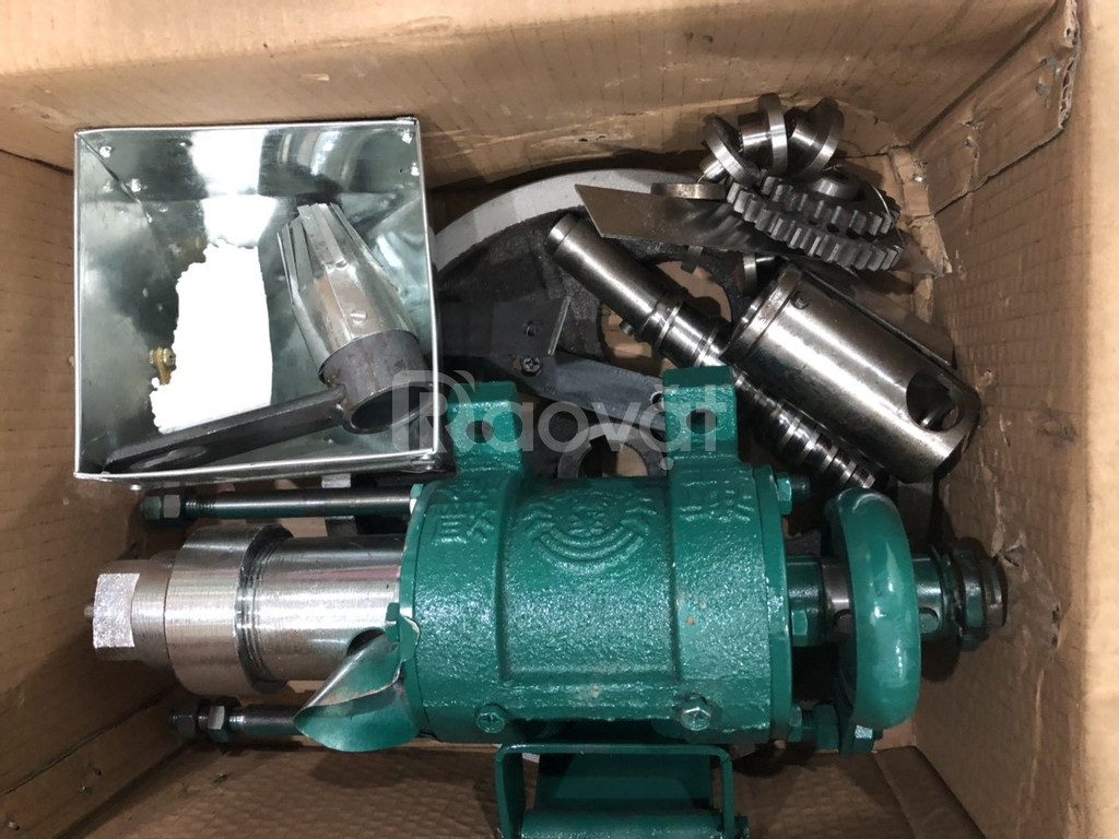 Máy nổ bỏng gạo, bỏng ngô, bỏng ngũ cốc 7 béc chạy điện gia đình