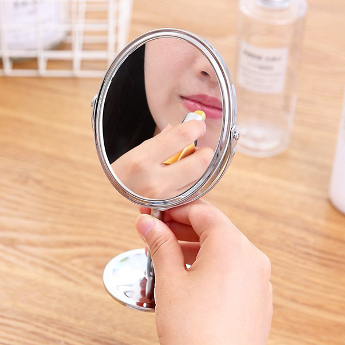 Gương Trang Điểm 2 Mặt Phóng To 3 Lần