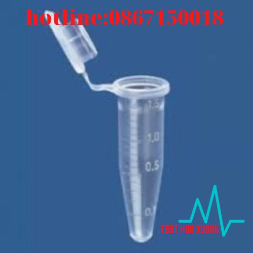 Eppendorf 2ml - Ống ly tâm 2ml, túi 500 cái