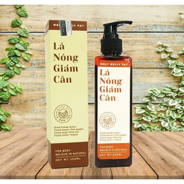 Lá nóng Giảm cân dân tộc hàng date mới ( TẶNG KÈM ĐAI NỊT BỤNG )
