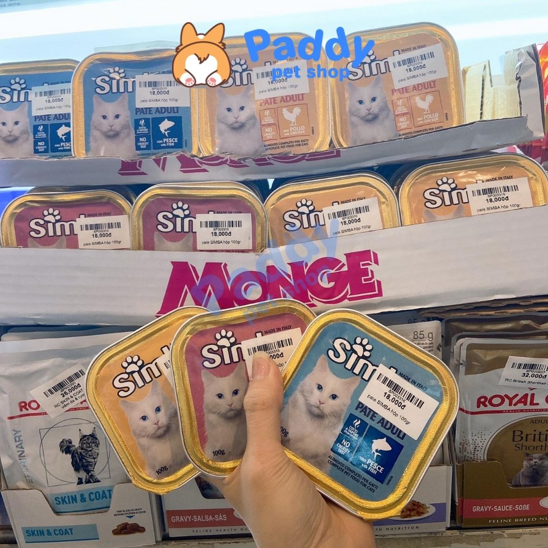 Pate Simba Cho Mèo Trưởng Thành (Nhập khẩu Ý)