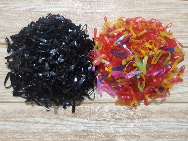 Gói 100g thun buộc tóc nhiều màu siêu dai