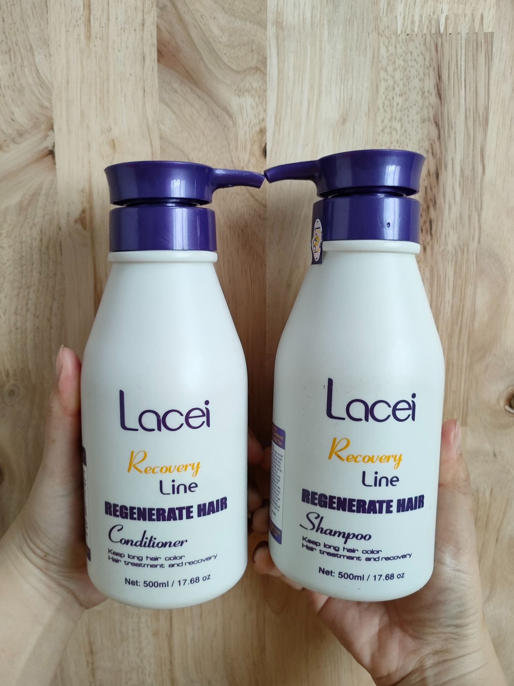 DẦU XẢ PHỤC HỒI TÓC LACEI RECOVERY LINE 500ML
