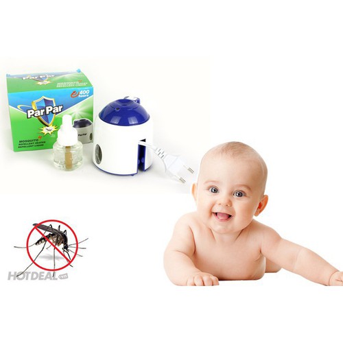 Máy xông tinh dầu đuổi muỗi Parpar