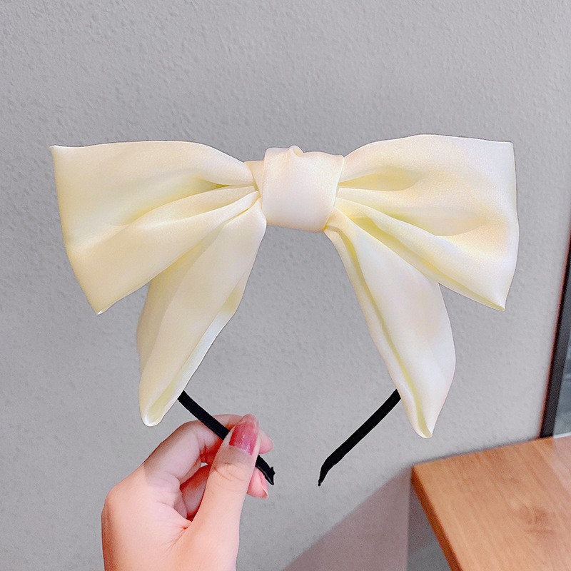 Cài tóc nơ bản lớn siêu cưng cho nàng