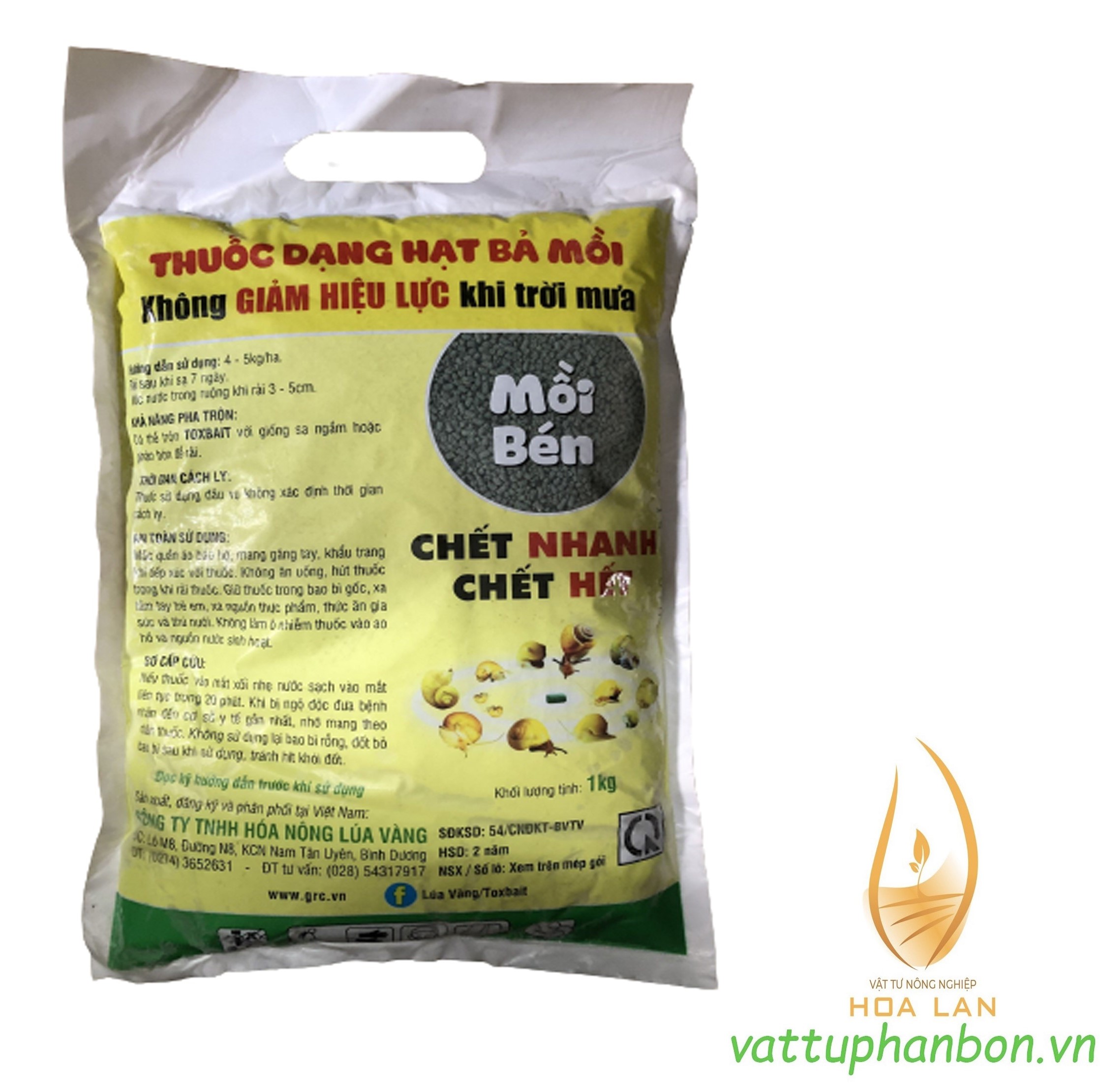 BẢ MỒI DIỆT ỐC TOXBAIT 120AB - #149B# 1kg