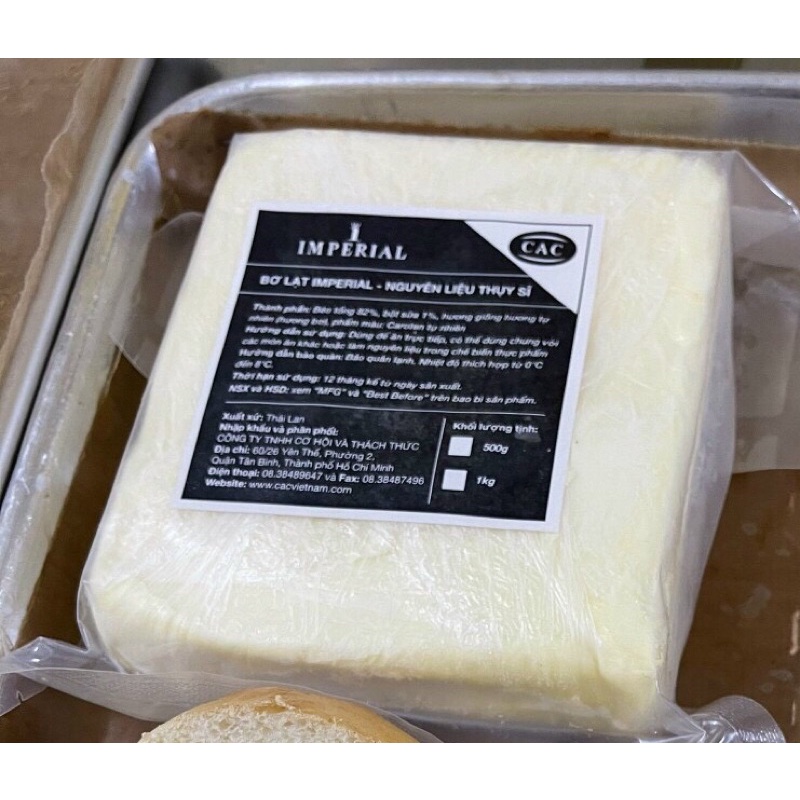 Bơ lạt làm bánh thái lan imperial
