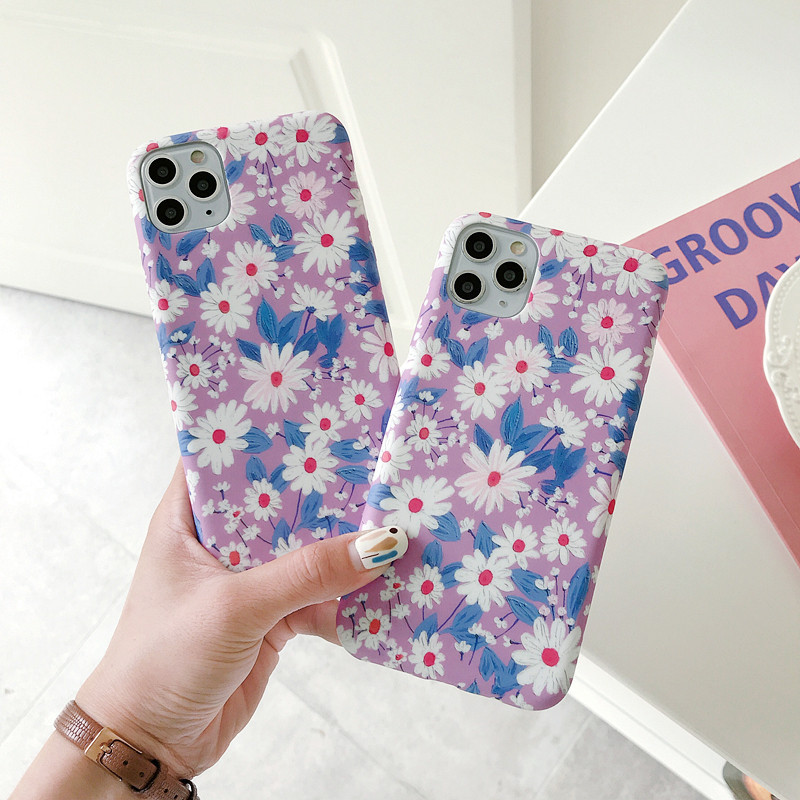 [HCM]Ốp iPhone Cúc Họa Mi iPhone 7Plus/8Plus/X/Xs Max/11/11 Pro Max - ốp iphone