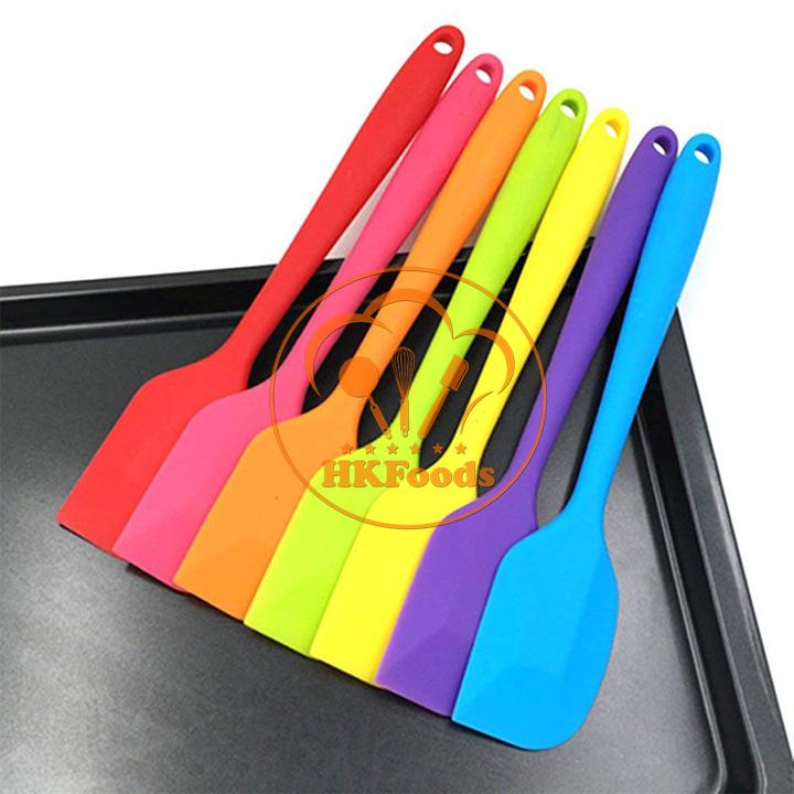 Phới silicon màu đúc liền 21cm (spatula)