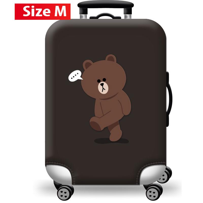 Túi bọc bảo vệ vali -Áo vỏ bọc vali - H19 Size S M L chất liệu thun co giãn 4 chiều SIÊU DÀY , được in công nghệ cao cho màu sắc tuyệt vời HPValiOEM