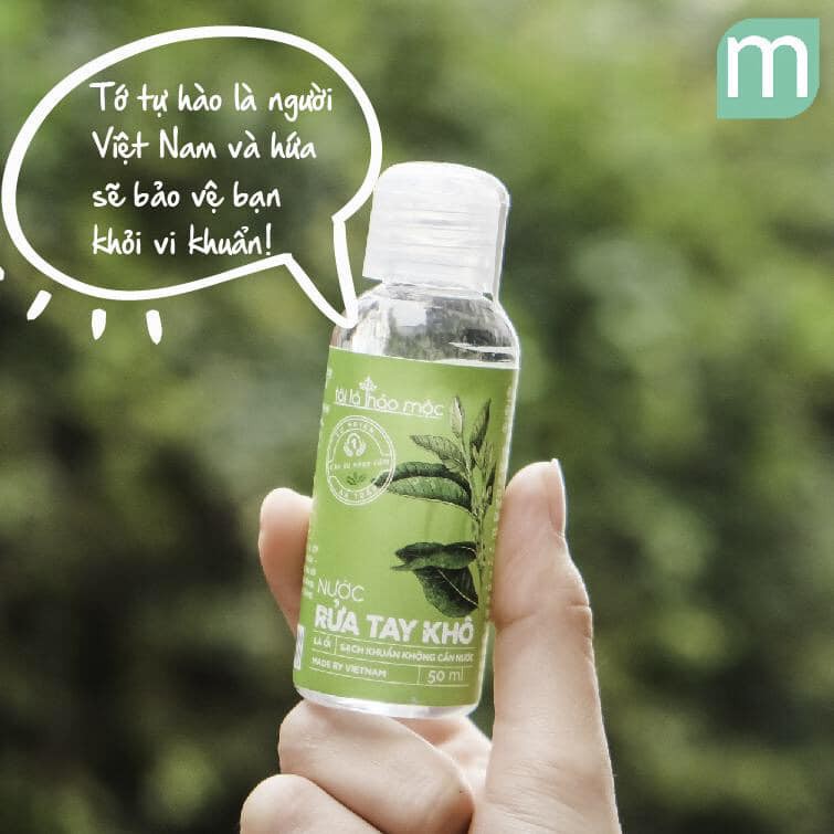 Nước rửa tay tôi là thảo mộc