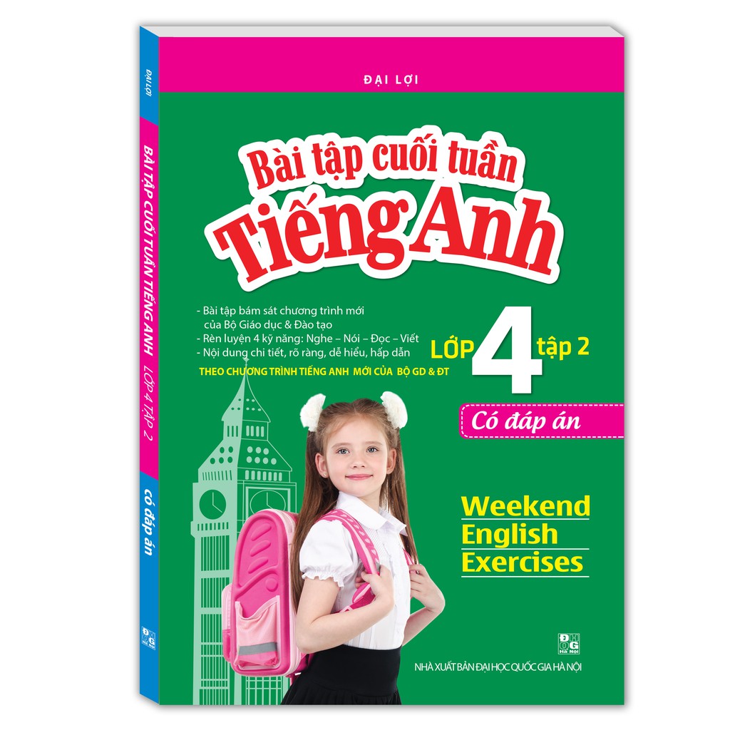 Sách - Bài Tập Cuối Tuần Tiếng Anh Lớp 4 (Trọn Bộ 2 Tập)