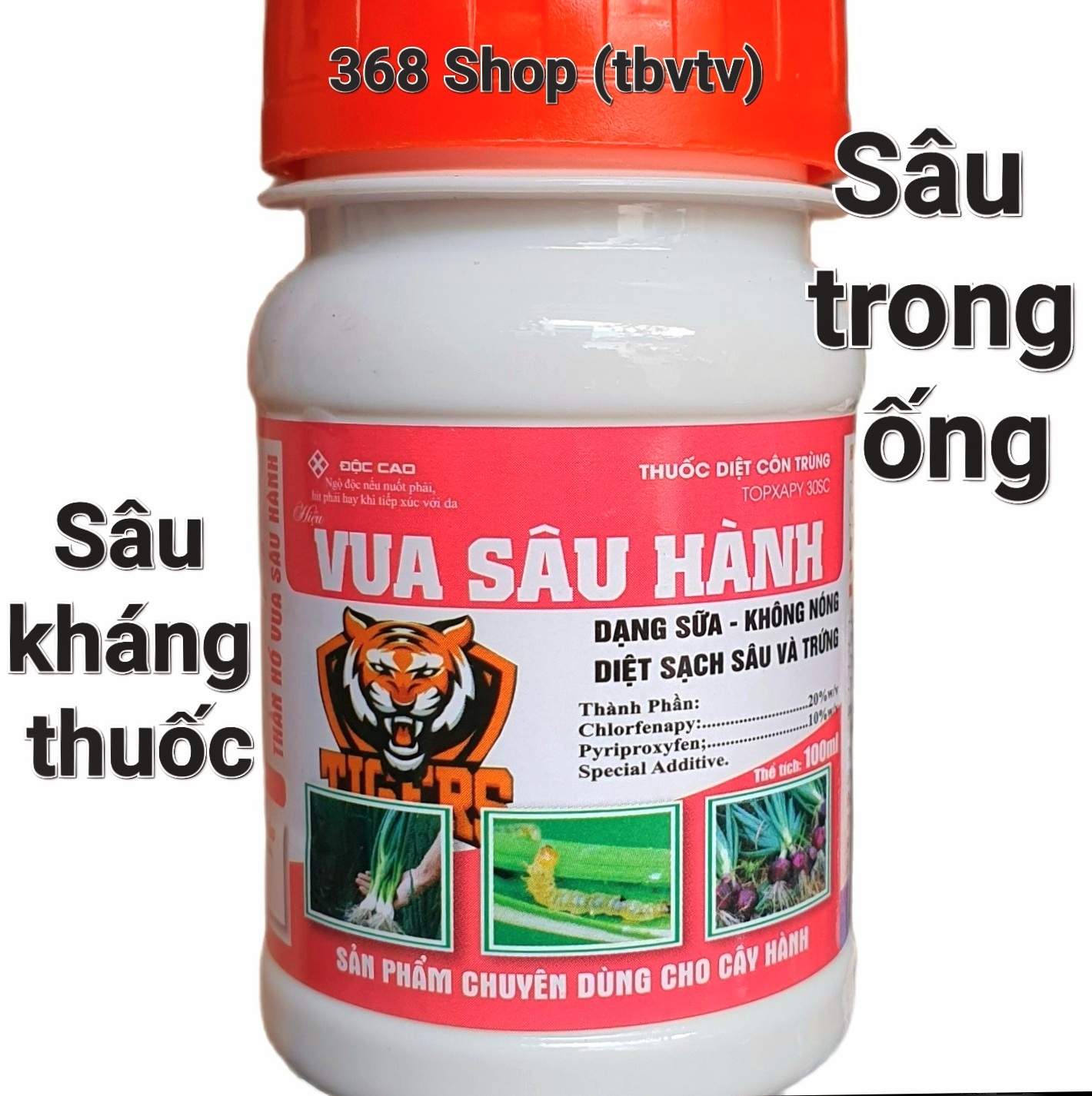 💎 Thuốc trừ sâu VUA SÂU HÀNH (100ml) Topxapy 30SC "💖