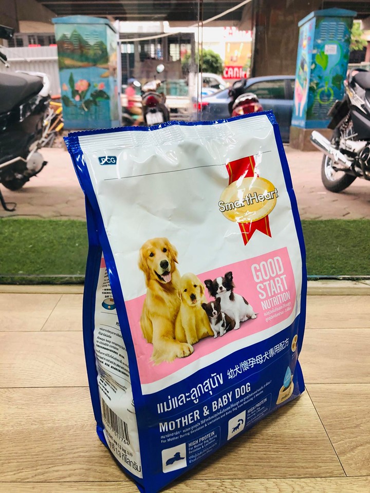 Hạt thức ăn Smartheart dành cho chó mang thai & chó con