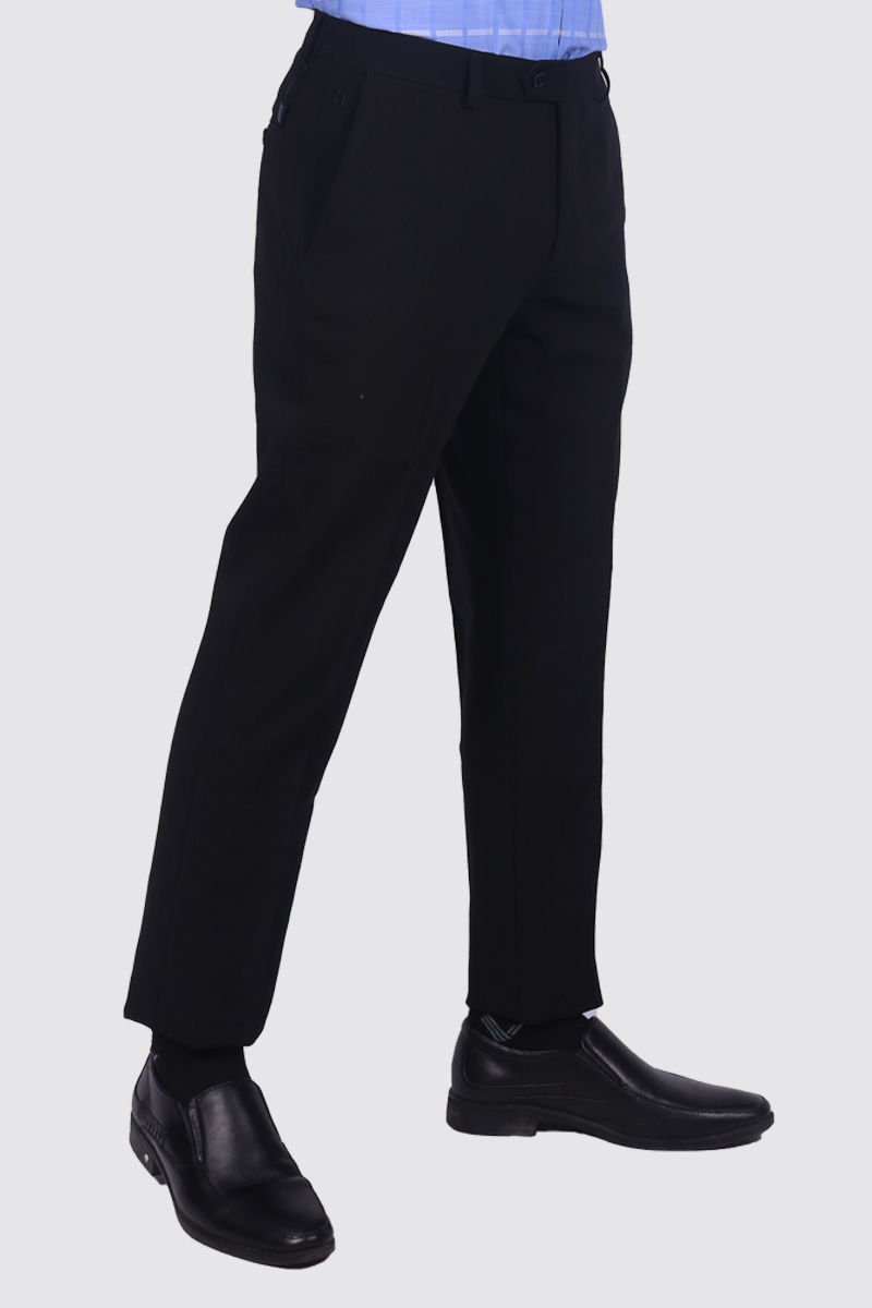 Quần tây nam 0ply slimfit màu đen 2301270