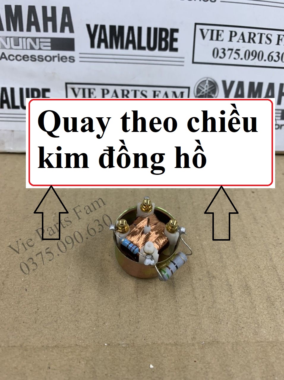 Cục máy báo xăng Sirius, Jupiter, Taurus, Mio (quay theo chiều kim đồng hồ) (hàng tốt)
