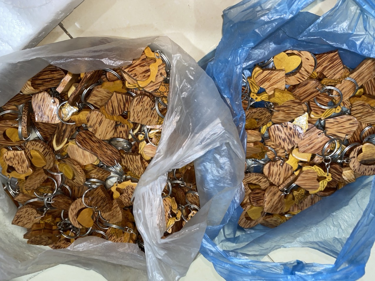 MÓC KHÓA LÀM TỪ GỖ DỪA