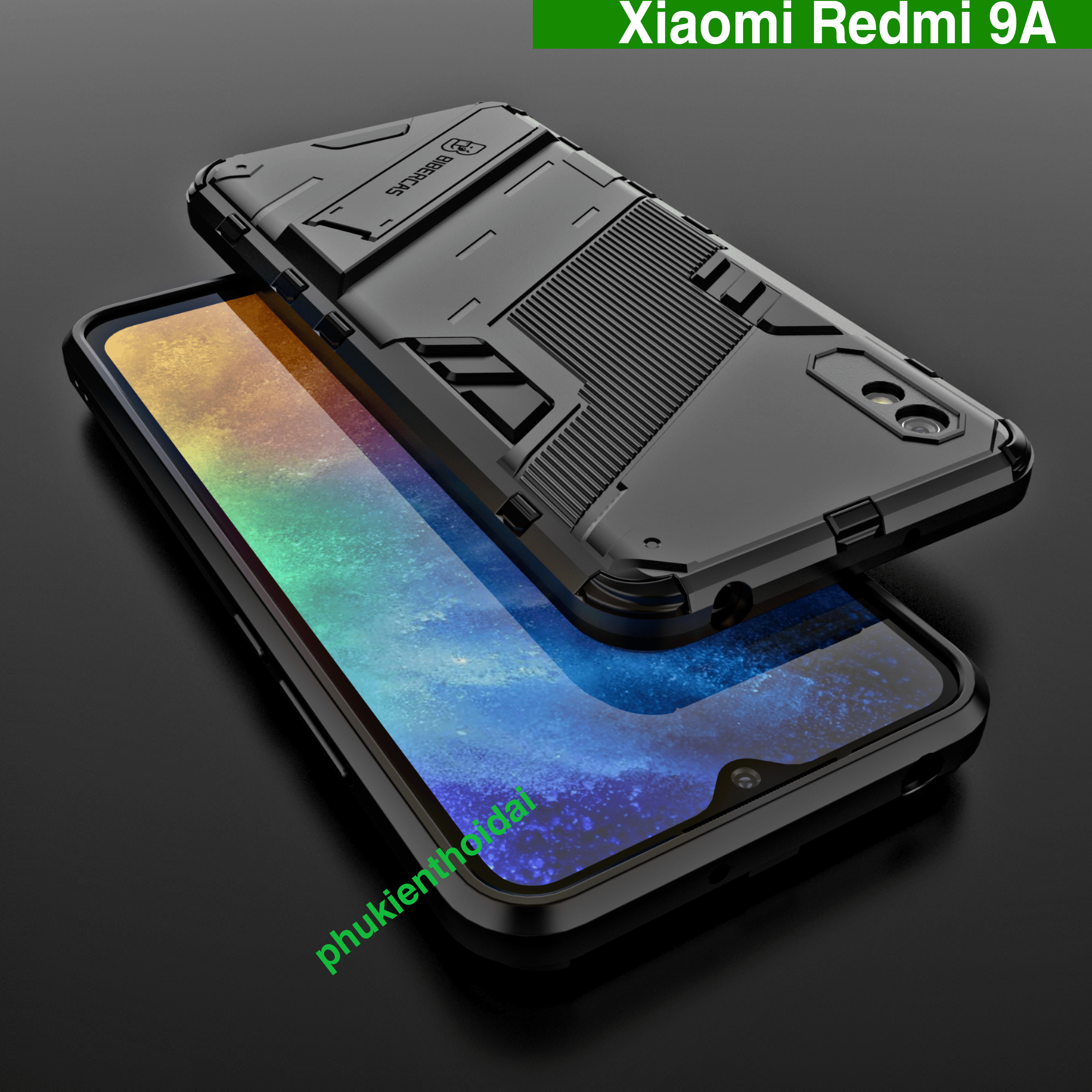 ỐP LƯNG REDMI 9A IRON MAN VER 2 CHỐNG SỐC CHỐNG VA ĐẬP MẠNH CAO CẤP GIÁ ĐỠ XEM PHIM