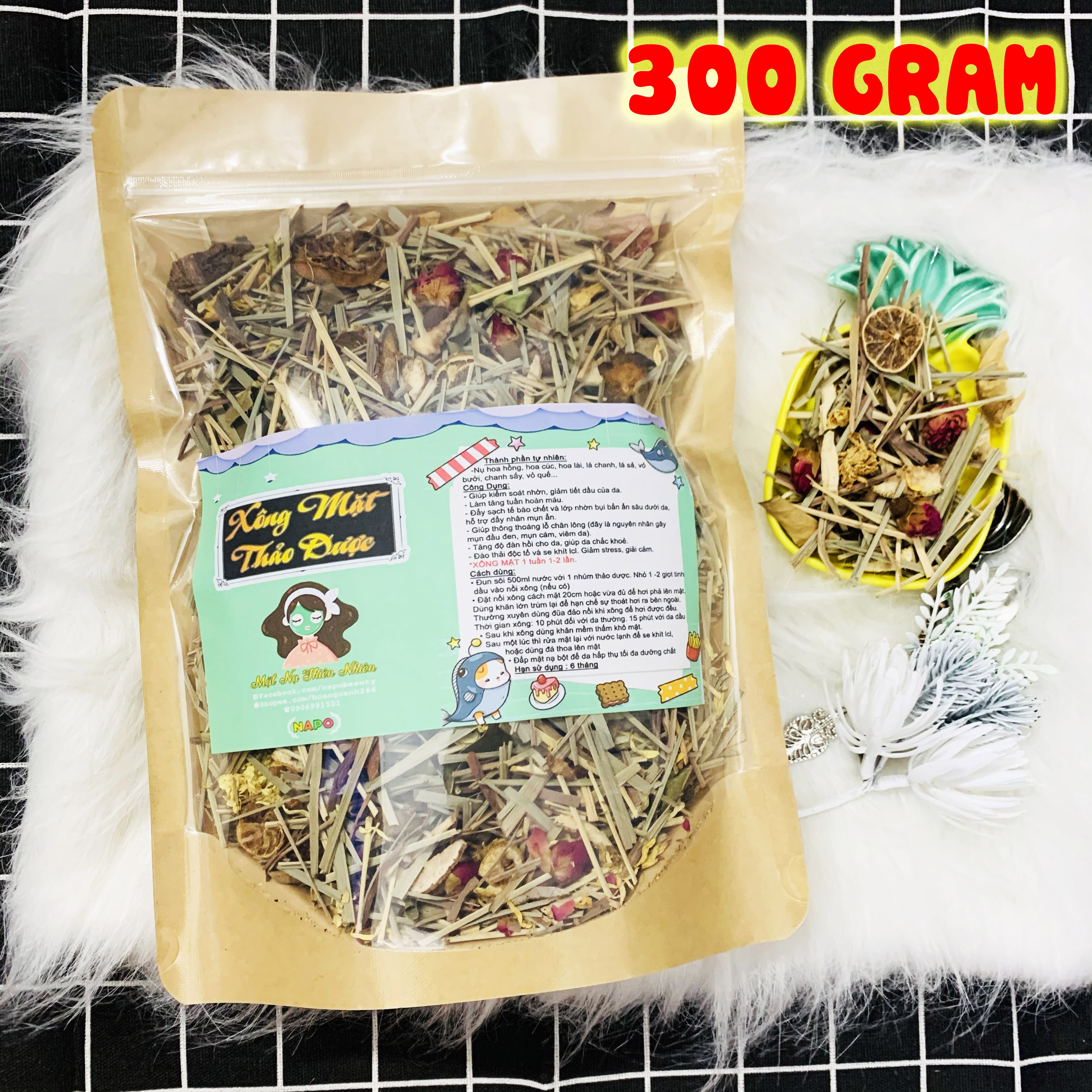 [HCM]Xông Mặt Thảo Dược Handmade - Xông Mặt Thảo Mộc