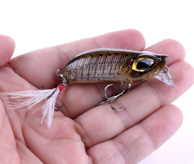 mồi câu lure 3D siêu đẹp - mồi câu cá lóc 8g/5.5cm