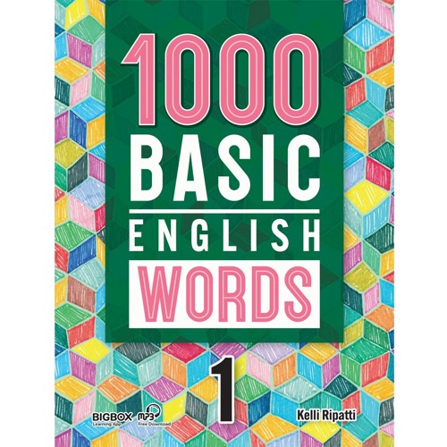 1000 Basic English Words - 4 quyển + File Nghe | Nhập Khẩu
