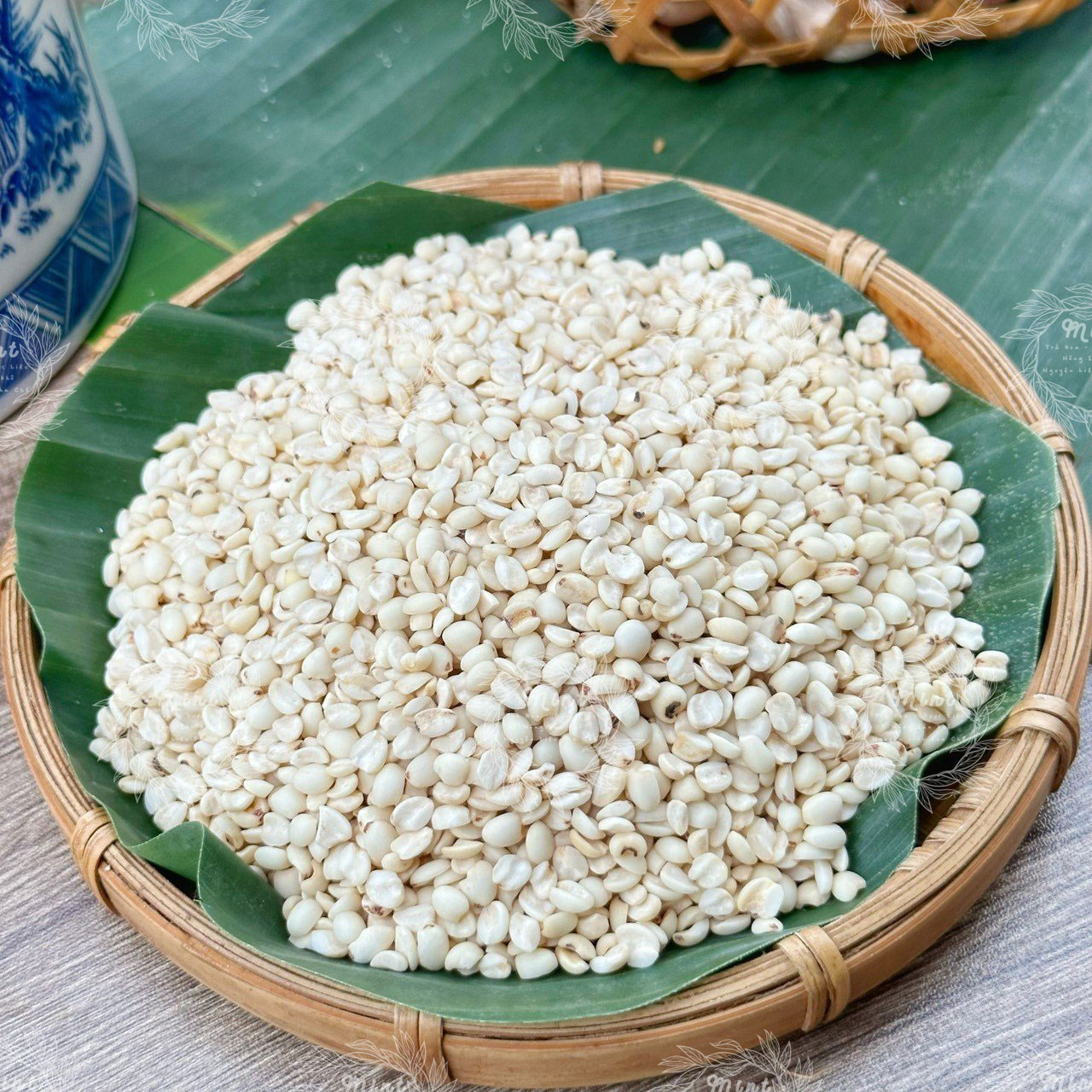 Hạt Ý Dĩ (Hạt Bo Bo/ Hạt Cườm) - Túi 1kg