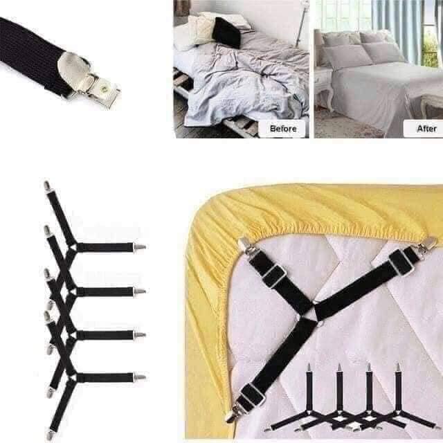 Sét 4 KẸP GA GIƯỜNG CHỐNG XÊ DỊCH