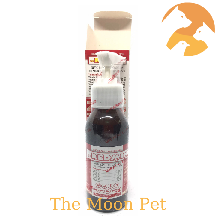 Nước tăng lực gà đá, thú cưng REDMIN [100 ml]