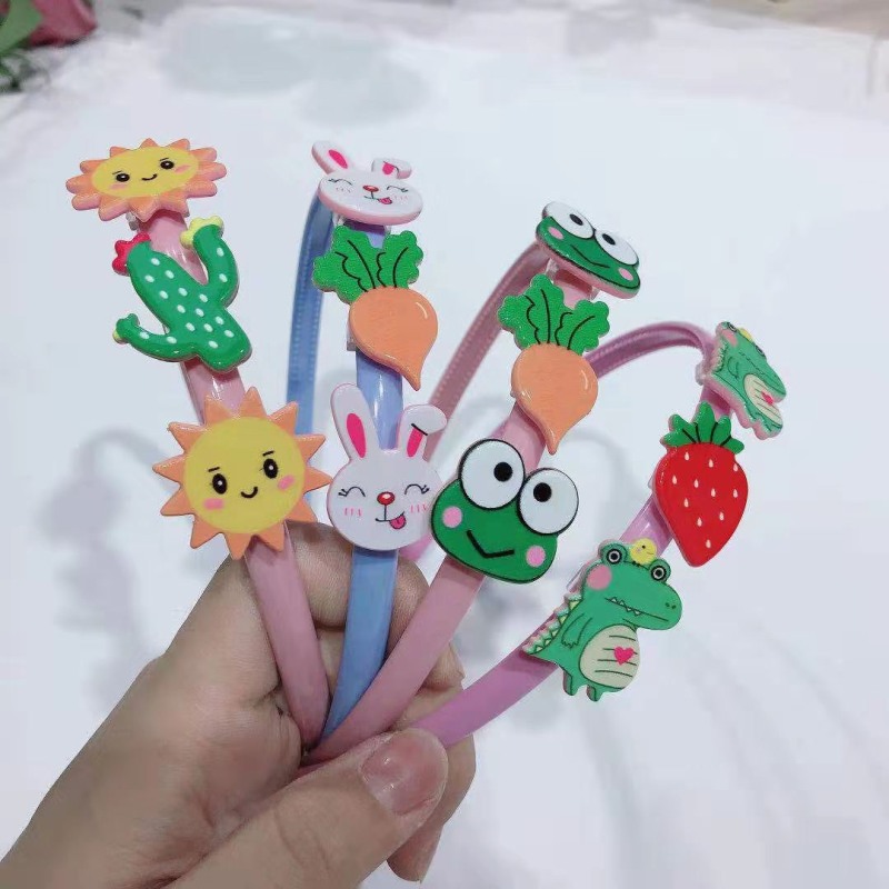 CÀI TÓC, BƯỜM TÓC HOẠT HÌNH THÚ CƯNG CHO BÉ GÁI