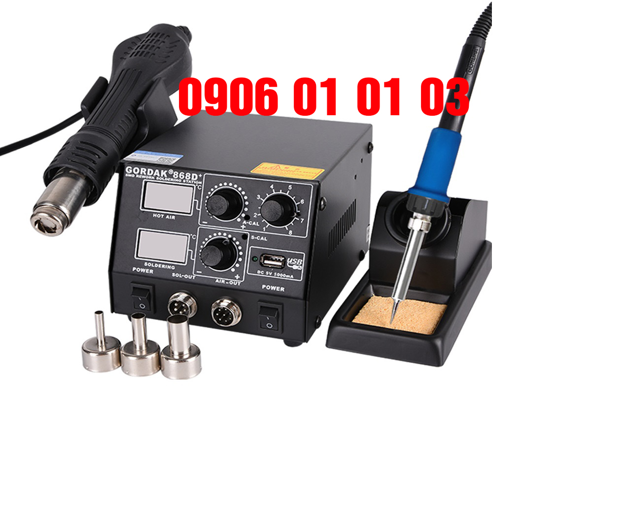 Máy khò hàn gordak 868d+