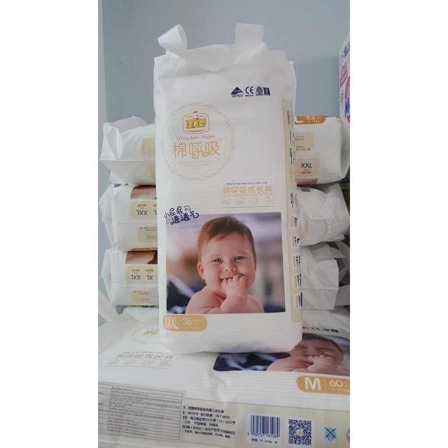 Bỉm/tã dán YIYING nội địa Trung cao cấp đủ size