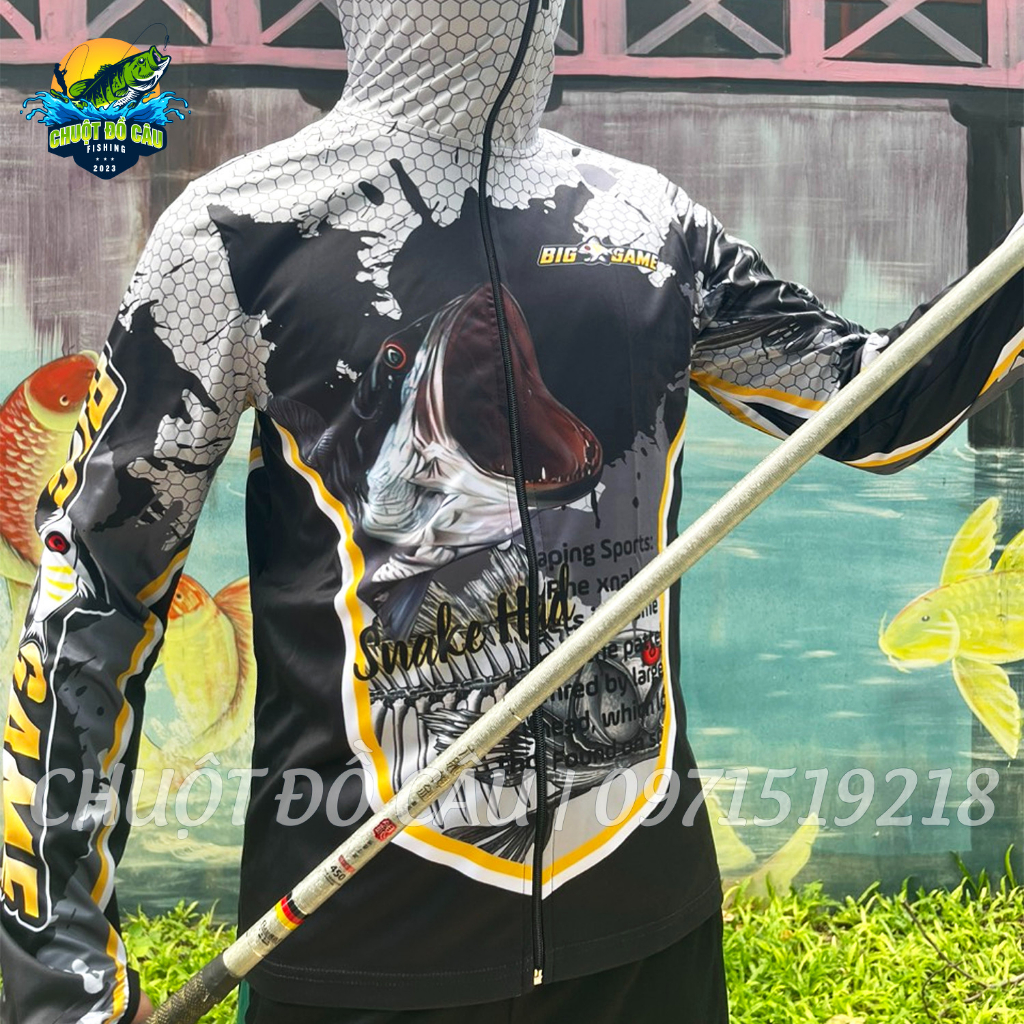 Áo khoác câu cá chống nắng Big Game