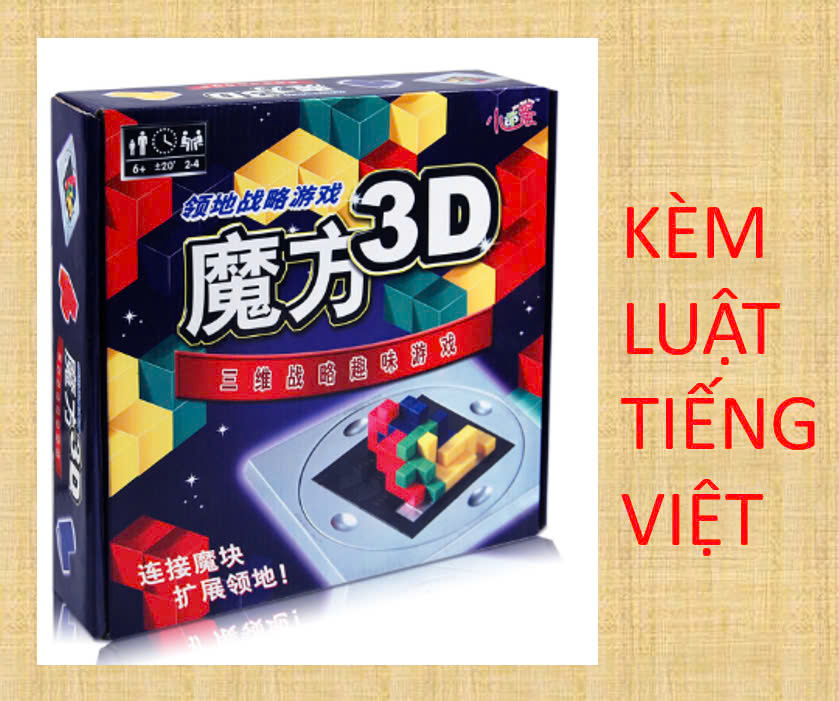[HCM]BLOKUS 3D - XẾP HÌNH 3 CHIỀU