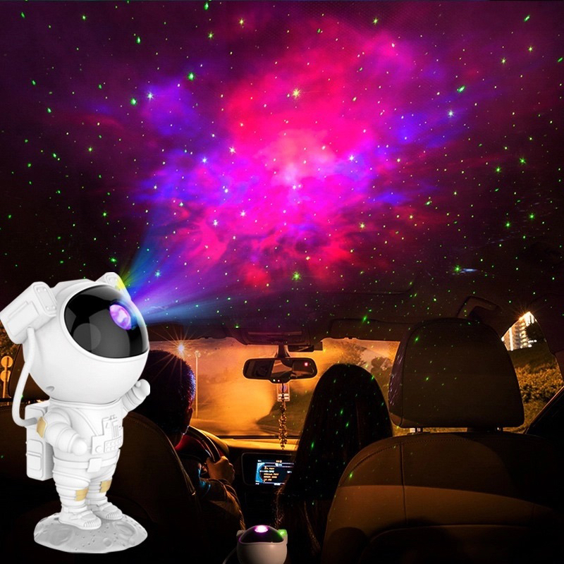 Đèn Led Phi Hành Gia chiếu hình thiên Hà Galaxy chiếu trần nhà