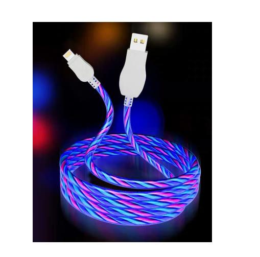 Sợi Cáp Sạc Micro Usb , Có Đèn Led Phát Sáng - Cá Tính, Đa Sắc [ĐỘ DÂY KHÔNG ĐỘ SẠC]